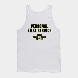 Personal Taxi Service Tank Top